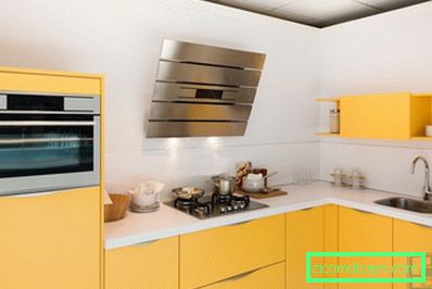 Kitchen design without upper cabinets: photo examples, layout features