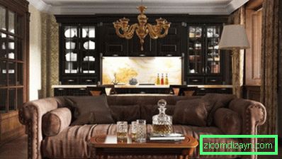 Living room in classic style - review of unusual trends of