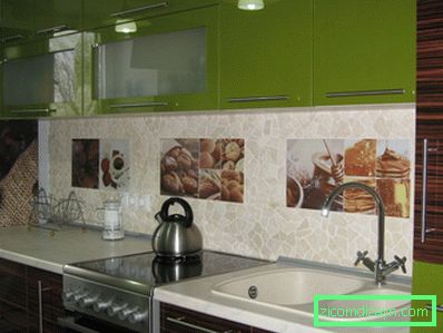 Zebrano kitchens in the interior (photo)